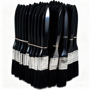 페인팅붓 10개입 나일론 페인트 브러쉬 세트 아크릴 유화 수채화 목재 페인팅 도구 미술 용품