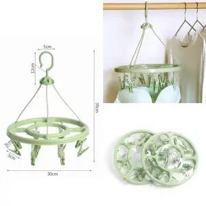 클린홈 빨래집게 건조대 2p세트 플라스틱속옷건조대