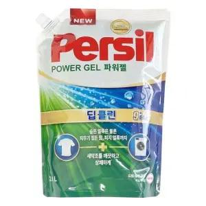 퍼실 파워젤 액체세제 드럼일반겸용 리필 2.1L-O