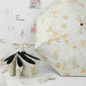 단체 주문 수동 자동 휴대용 접이식 3단 암막 양우산