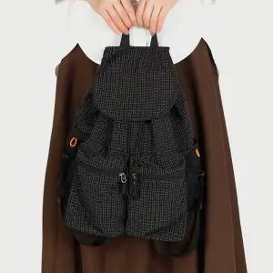 [다잇템] 여자 드로우코드 멀티포켓 개강룩 신입생 남자 7컬러 백팩