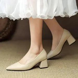 통굽 면접 구두 발편한 여자 신발 직장