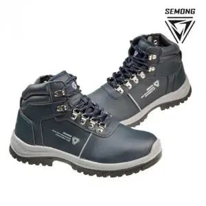 세몽나이스 지퍼 안전화 중작업용 끈타입
