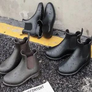 남성 레인부츠 방수 장화 워크부츠 첼시
