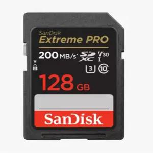 샌디스크 SDHC/XC Class10 Extreme Pro 128GB [SDSDXXD-128G-GN4IN]