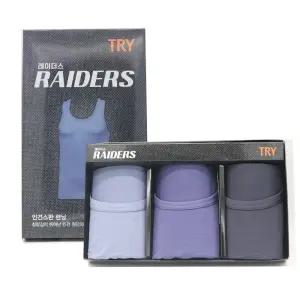 트라이 레이더스 남성인견스판 런닝 3매입/메리야스 속옷