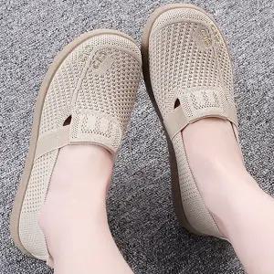 더힐슈즈 니트 여성여자 구두 단화 로퍼 플랫슈즈 3cm sjsz-mk-197