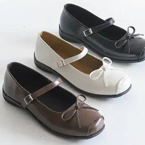 더힐슈즈 메리제인 여성여자 구두 정장화 단화 로퍼 플랫슈즈 3cm sjpub-3503