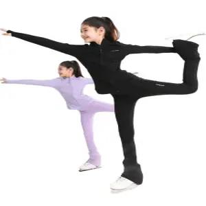 피겨스케이트 연습복 피겨바지 훈련복 팬츠 스케이팅 하의 방수 의상 레슨복