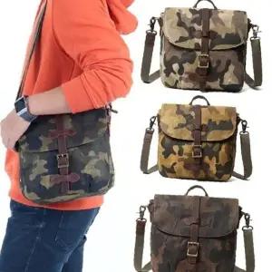 서바이벌 보조 크로스백 빈티지 메신저백 가방 낚시 캠핑용 가방
