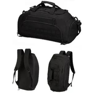 ( )아웃도어 검정 배낭 남성 서바이벌 백팩 여행용 크로스백 배낭