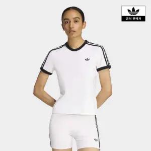 [아디다스오리지널스](하남점)[아디다스코리아공식] 3-스트라이프 슬림 티셔츠 [KD3683]