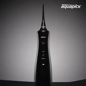 . AQ-230 블랙 에디션 구강세정기 휴대용 무선 치아 물치실 치간 세척기 .