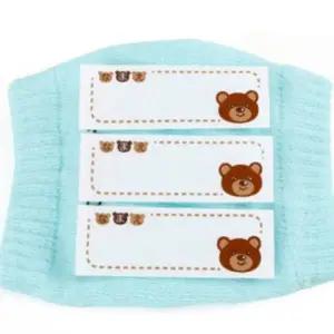 다림질 ZF 스티커 의류용 이름 의류네임택 아이롱택 분실방지