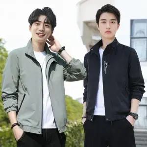 간절기 항공점퍼 블루종 봄 가을 집업 자켓 점퍼 항공점퍼 가을 간절기자켓 봄점퍼 봄자켓 남자 블루종