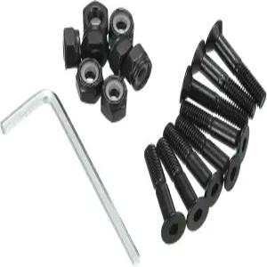 패티킬 스케이트보드 하드웨어 키트 장착 나사 롱보드 크루저용 스패너가 장착된 육각 헤드 볼트 너트 세트