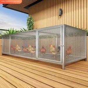 야외 닭장 닭 새장 사료 병아리 초대형 키우기 조류 조립식 토끼장 철망