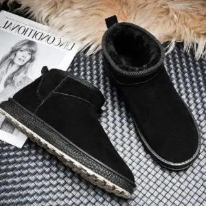 남자 털신발 발목 털부츠 캐주얼 겨울