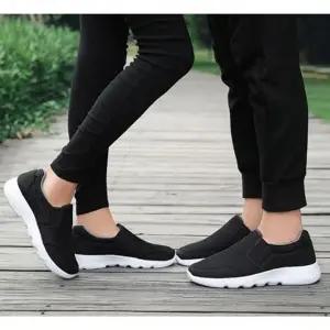 메쉬 슬립온 여성 운동화 신발 남성용