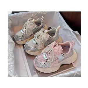 [보리보리/앙쥬]키즈운동화 여아 어린이 3436진주레이스 아동화wd 160-210mm
