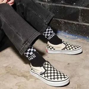 [롯데백화점]반스 키즈 코어클래식 슬립온 체커보드 VN000ZBUEO1