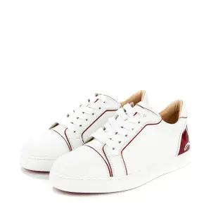 [크리스찬루부탱] (X_1221327 Q647) 여성 펀 비엘라 레더 스니커즈