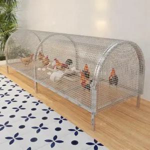 닭장 이동 통로 양계장 원형 가금류 사육장 활주로 트랙 토끼장