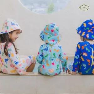 래쉬가드 공룡친구 아동 수영모자 800513 세트