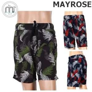 [오너클랜]BS 메이로즈 여름 남자 나뭇잎 프린트 밴딩 스판 반바지 비치