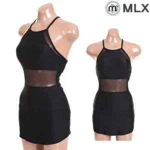 BS 엠엘엑스_여성 커플룩 비치웨어룩 원피스수영복 워터파크 여름