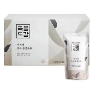 곡물도감 서리태 가득 콩물 두유 180ml 15입 한박스