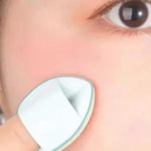 [에스에스_62]쿠션 핑거 파운데이션 메이크업 스펀지 12개