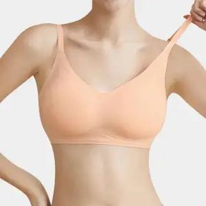 노와이어 심리스 저중심 무봉제 와이어리스 브라웨어