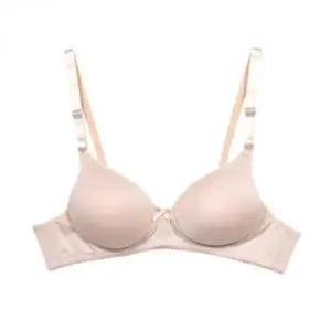 쿨 패드 와이어리스 풀컵 브라 A컵 여성 속옷