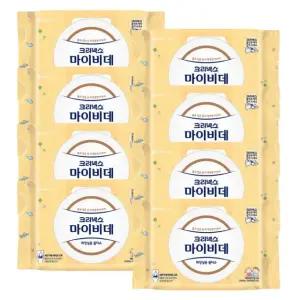 크리넥스 마이비데 키즈 40매 8팩 유치원 어린이집 배변훈련 물에녹는 비데티슈