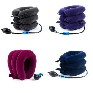 [베스트TOP100]공기주입 목쿠션 에어 목지지대 목보호베개 경추 지지대 목받침대