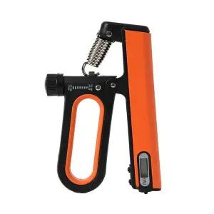 카운트 강도조절 손악력기 타이머 악력계 손운동완력기 악력기(오렌지)