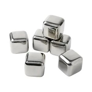 사각 아이스큐브 (6p) DK47 스텐볼 아이스볼 메탈얼음 하이볼 주방용품 위스키