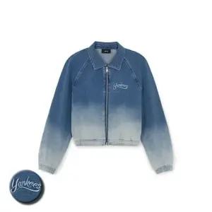 엠엘비 여성 베이직 스몰로고 져지 데님 크롭 자켓 (3FDKB0361) 345961