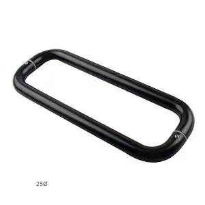 상가출입문 유리 손잡이 원형마주 스텐