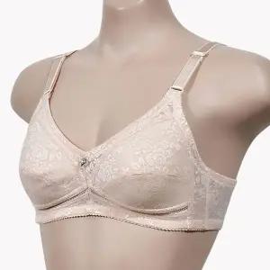 인견 노몰드 노와이어 은은한 플라워 자수 패턴 B컵