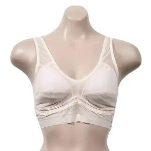 착용하기 편리한 여성 런닝형 노몰드 매쉬 브라