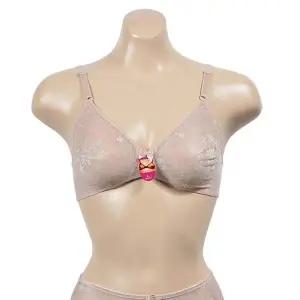 (창민)가볍고 편안한 플라워 레이스 망사 홑겹 브라