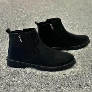 남성 양쪽지퍼 겨울 털부츠 데일리 첼시부츠 방한신발 WFGF0T7