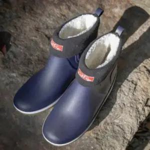 따뜻한 겨울 털 안감 방한 장화 남성용 레인 부츠 WFGEME1