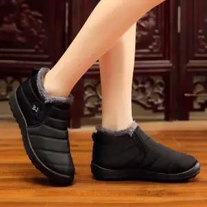 남녀공용 털안감 패딩부츠 발등밴딩 겨울 방한부츠 WFGDEQ2