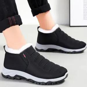 방한 털 남성 겨울 단화 기모운동화 안감 패딩부츠 WFGCZBM