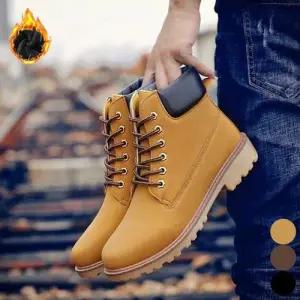 겨울 방한 워커 앵클부츠 남성 털 기모안감 내피 WFGCZAW