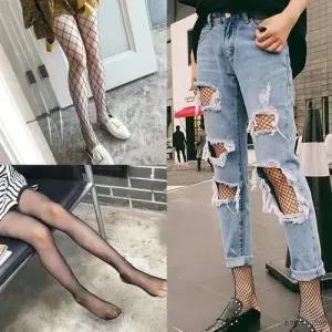 피쉬넷망사스타킹 그물 여성스타킹 걸크러쉬 패션삭스 WFGCRKL