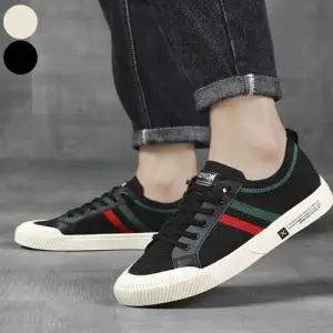 삭스 편한 배색 단화 니트 스니커즈 스판 남성 두줄 WFGCMFF